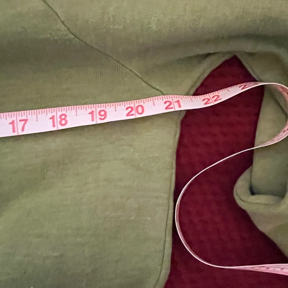 Aviator Nation Bolt Pullover Green Sweatshirt - Picture 6 of 8